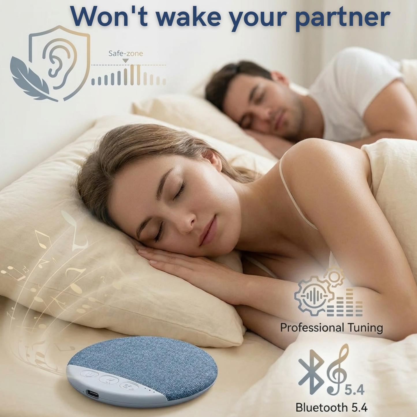 Mini Sleeping Bluetooth Speaker